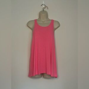 BONGO Pink Relaxed Sleeveless Tank Top